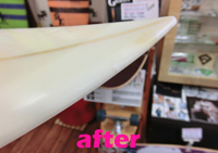 ノーズの破損 修理後