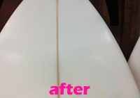 ノーズの破損 修理後