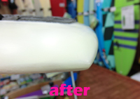 ノーズの破損 修理後